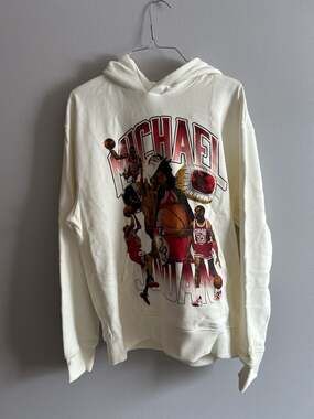Jordan Flight Fleece Michael Jordan Graphic Pullover Hoodie Sail HJ4396-133